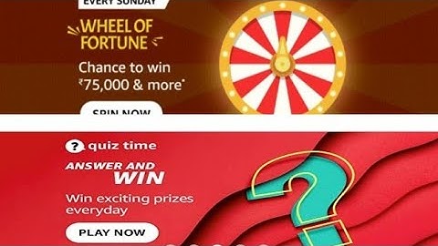 Amazon Quiz Answers Today l 15 May 2022