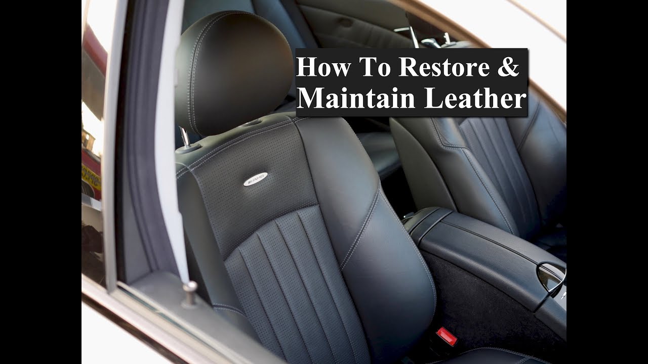 How to Repair MB-Tex Cracks Using a Leather Repair Kit - Mercedes  Upholstery Repair DIY 