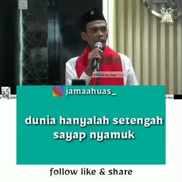 Dunia Hanyalah Setengah Sayap Nyamuk | Ustadz Abdul Somad
