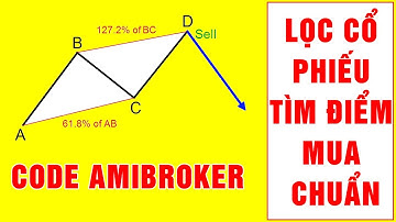 F186 - Mẫu hình ABC & ABCD trong đầu tư chứng khoán | Code Amibroker