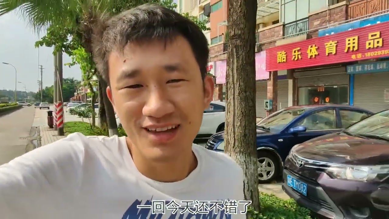 小伙在广州拉货，送货到高明区又接到货回广州，今天收入不错