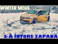 CAR VLOG - ZAPADA S-A INTORS | cerculete + am impins masina ❄️💪🏻