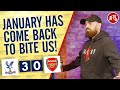 Crystal Palace 3-0 Arsenal | January Has Come Back To Bite Us! (Turkish)