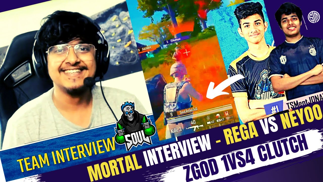 Mortal Interview -Why Replaced By Aman | Zgod 1vs4 clutch | Regaltos Vs Neyoo ,Ghatak