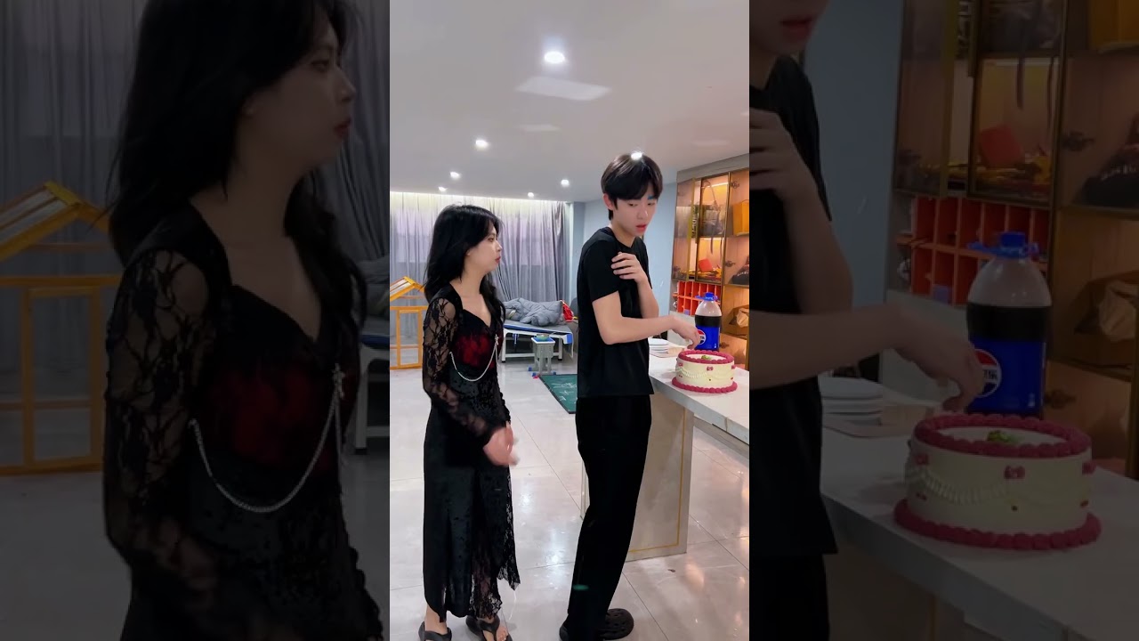 Why is he making strange noises?