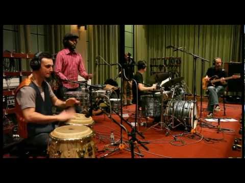 AWALE in sessions for the BBC at Maida Vale studios (MERHABA)