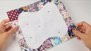 Quick way to sew small pieces together to make beautiful gifts | Sewing Tips and Tricks