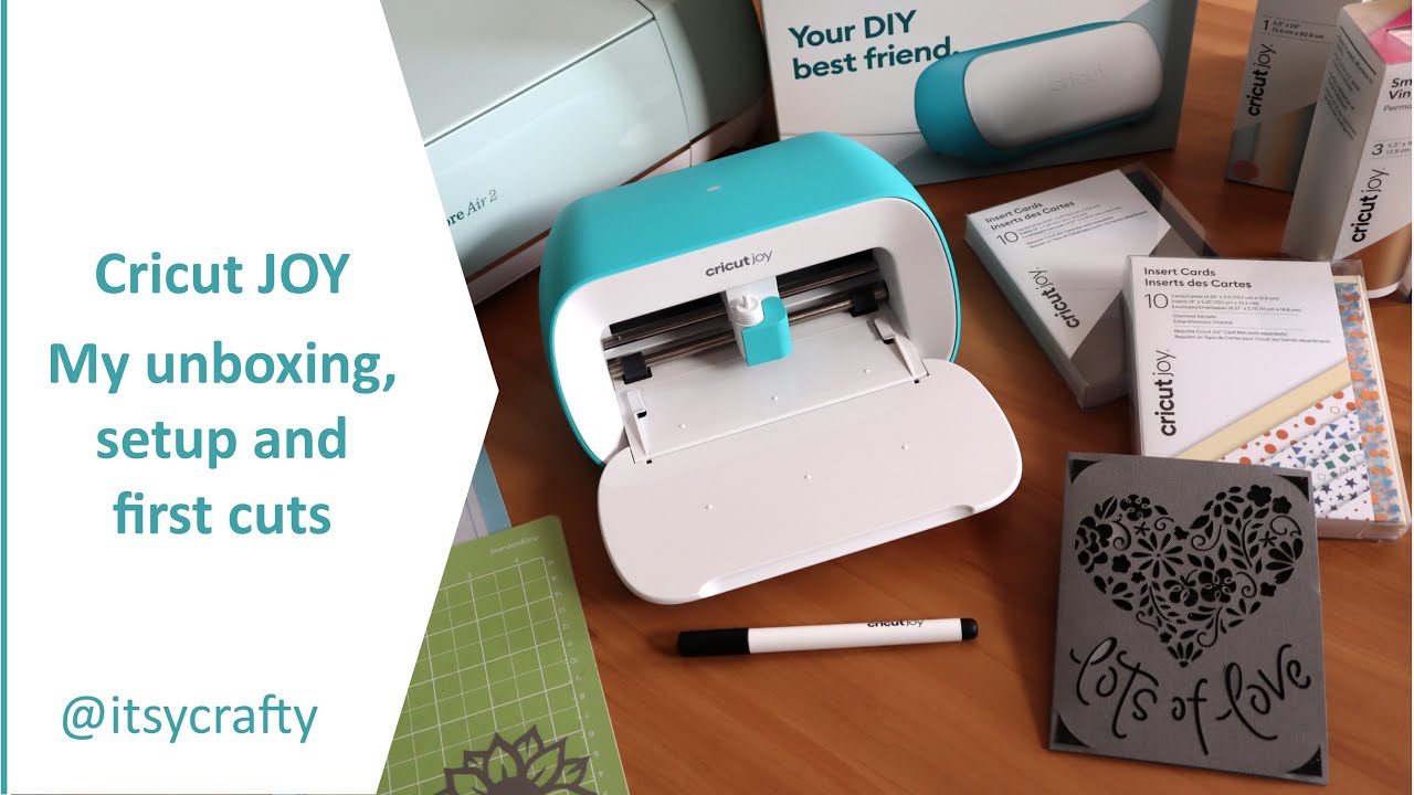 Cricut Joy Machine with Insert Cards and Smart Vinyl Bundle for Beginn