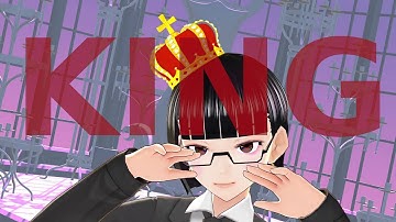 【VRoid】KING@VRM Live Viewer(motion&camera data is for MMD)【VRMLiveViewer】