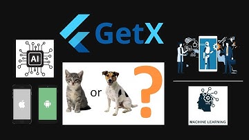 Ai Machine Learning Cat vs Dog Classifier App 2022 - GetX Flutter 2.5 Artificial Intelligence Course