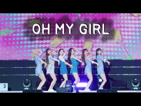 [4k]190831 오마이걸 OH MY GIRL "풀캠 FullCam" 비밀정원 제외 @인제 _직캠 FANCAM