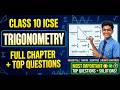 Trigonametry Oneshot Class 10 ICSE | ICSE Boards