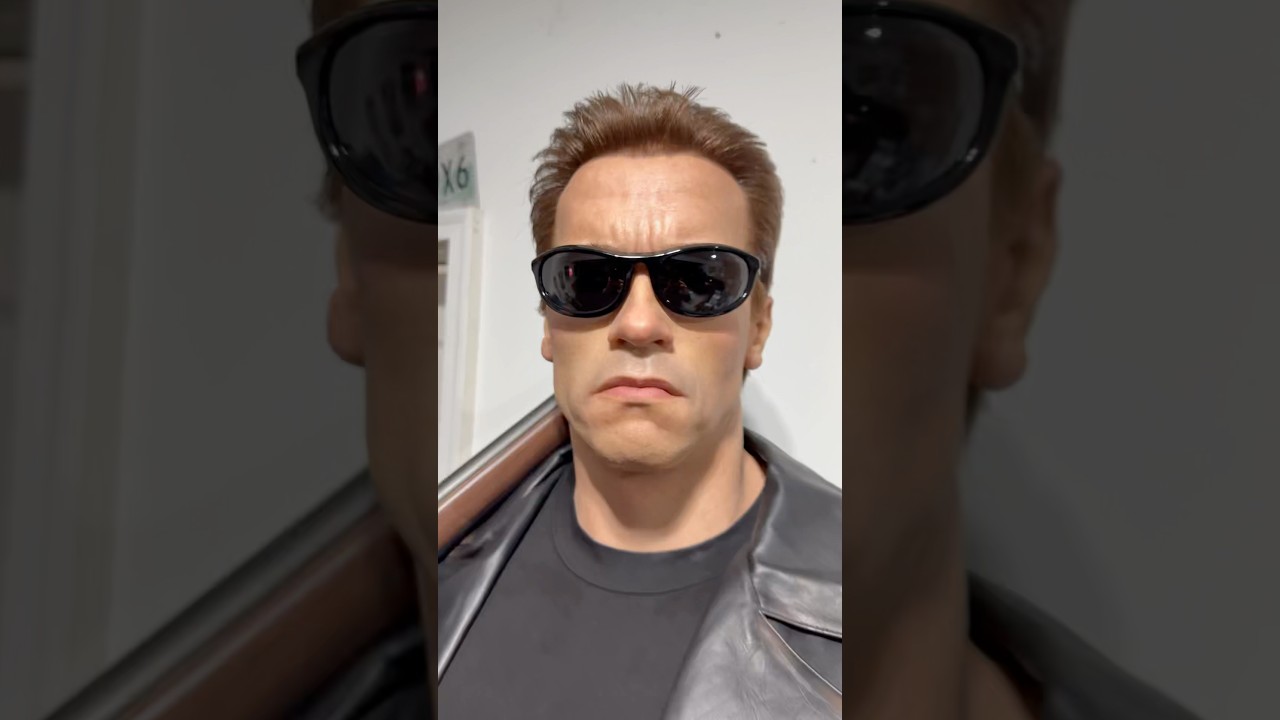 Hyper Real Arnold Terminator T-800 Life Size Bust is Insanely Detailed 