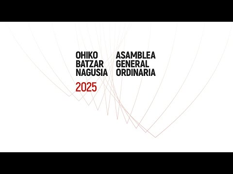 🔴 LIVE | Asamblea General Ordinaria Octubre 2025 / Ohiko Batzar Nagusia Urria 2025