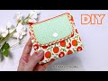 DIY MINI POUCH WITH ZIPPER SEWING TUTORIAL | COIN PURSE MAKING IDEAS EASILY AT HOME | GIFT IDEAS |