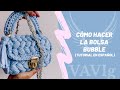 Bolsa a Crochet en punto Puff en Español