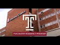 Temple&#39;s Psychiatry Residency Program Overview