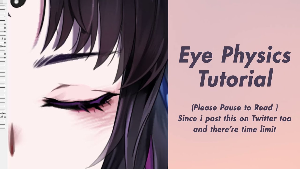 Eye Physics Live2D Quick Tutorial - YouTube