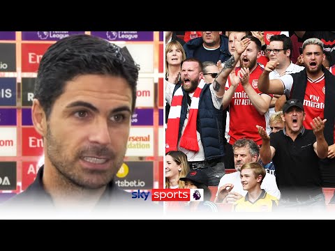 Mikel Arteta responds to the Arsenal fans who booed during their defeat to Chelsea