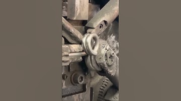 Car spring making process. Good Tools And Machinery Make Work Easy #mechanicalparts #engineturning
