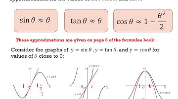 Y12 Maths JB Pure/Mech Small Angle Approximations