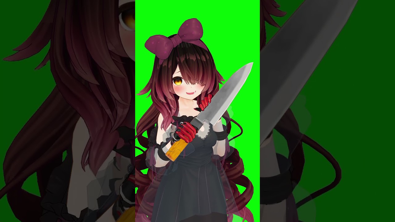 どぉしたの？☺️🔪 #robomeme #hololive  #ホロライブ #ロボ子さん