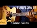 Sunflower paddysun remix guitar solo fingerstyle  haketu