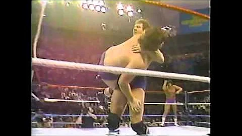RCS Exclusive: Don Muraco & Cowboy Bob Orton vs Lanny Poffo & Jobber Superstars 2/14/87 Test