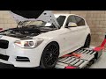 BMW M135i Stage 1+ | Dyno Testing with Intake Upgrades (320→371BHP) #bmw #dyno