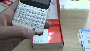 HTC Status (AT&T) unboxing