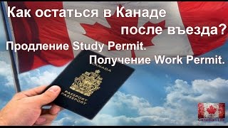 Как остаться в Канаде? Продление study permit, получение work permit.