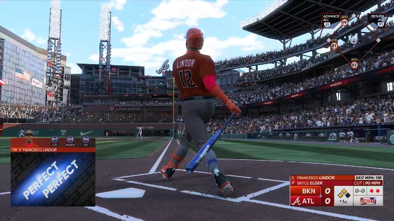 MLB The Show 23 'Finest' Lindor fo-fo-fo Blast Over The Chophouse, Conquest Mode!