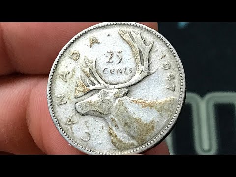 1947 Canada 25 Cents Coin • Values, Information, Mintage, History, And More