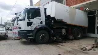 Egzoz Tamircisinde Patlama