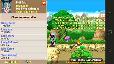 (Ngọc Rồng Online) chủ tịch lần đầu mở skill2 đệ tử và cái kết