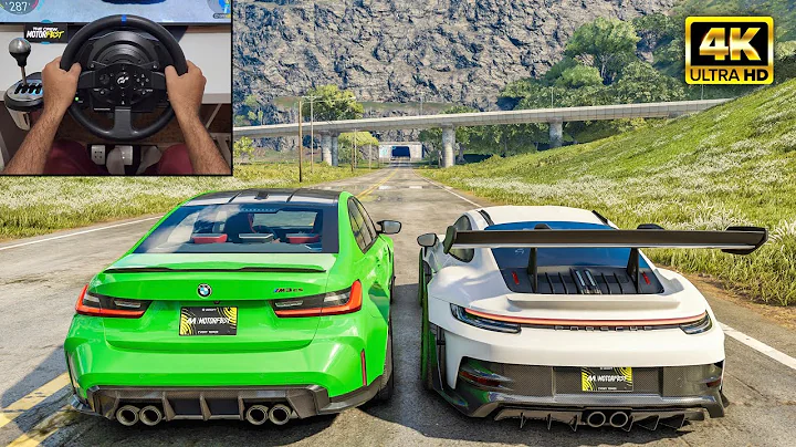 BMW M3 CS & Porsche 911 GT3 RS | The Crew Motorfest | Thrustmaster T300RS gameplay