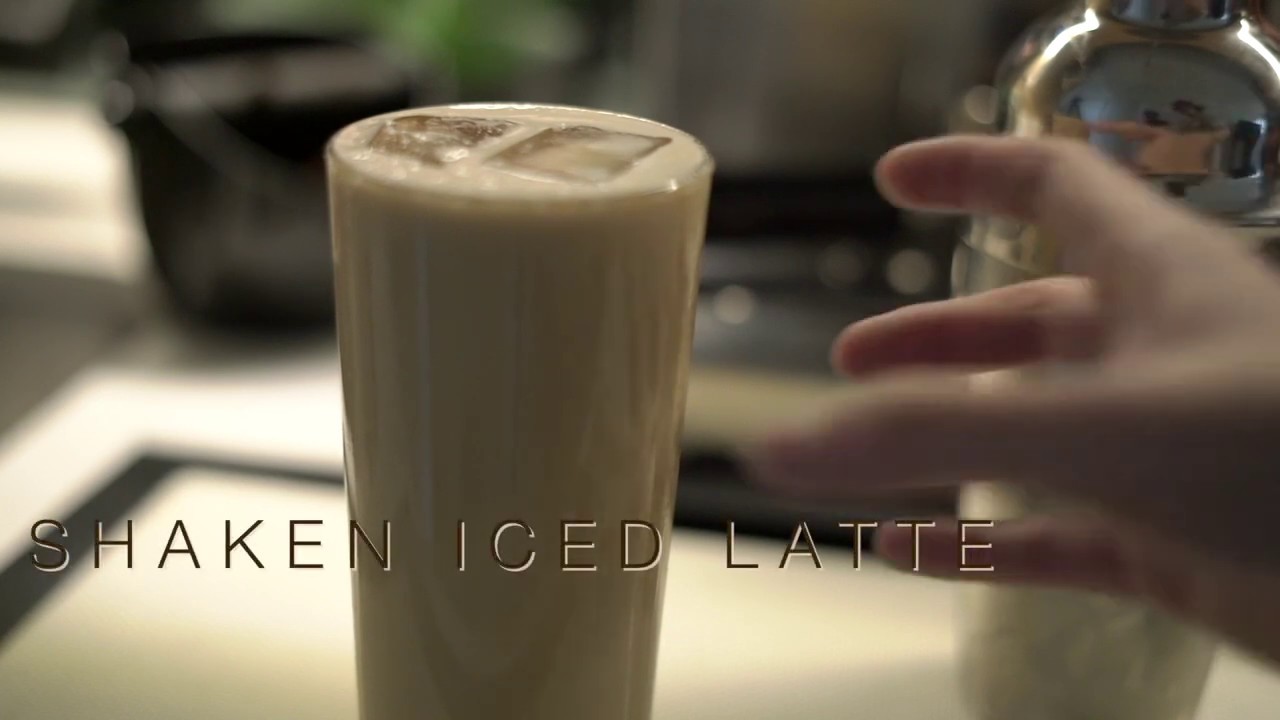 Shaken Iced Latte | Tutorial Recipe - YouTube
