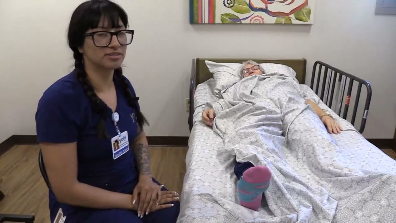 Caregiver Training  Passive Range of Motion Exercise Video