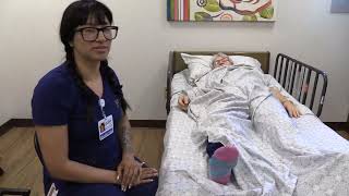 Caregiver Training  Passive Range of Motion Exercise Video