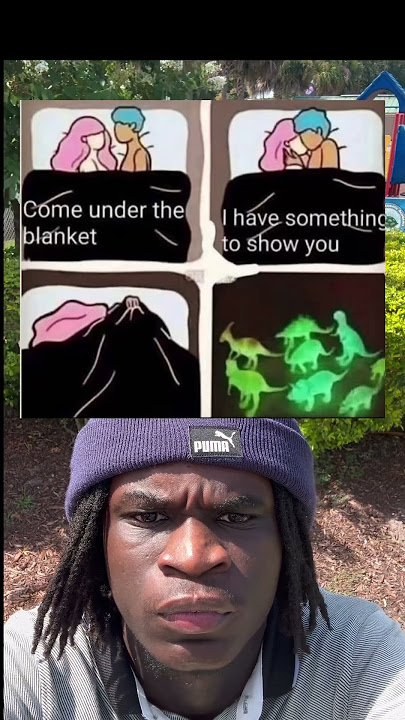 Come under the blanket I have something to show you