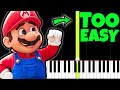 SUPER MARIO, but it&#39;s TOO EASY, I&#39;m 99% sure YOU CAN PLAY THIS!