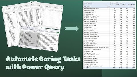Save time with Power Query!!