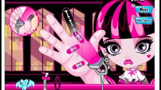 Draculaura Hand Doctor 2 - Monster High game screenshot 1