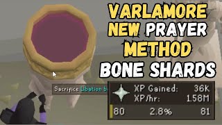 Varlamore - New AFK Prayer Method Gather Bone Shards OSRS