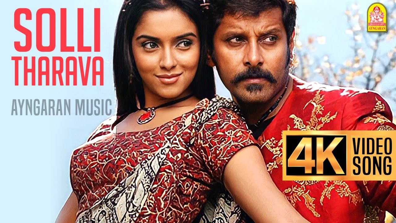 Sollitharava   4K Video Song  Tell or tell Majaa  Vikram  Asin  Vidyasagar