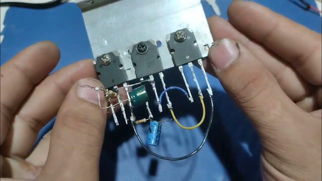 DIY Amplifier.Powerful Amplifier.Powerful Bass using Transistor c5198