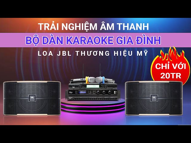 Xem thử bộ dàn loa JBL Pasion 10 bass 25 & đẩy liền vang BKsound DP 3600 hay như nào?