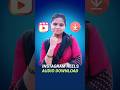 How To Download Instagram Reels Audio Instagram Reels Audio Download Sangeetha Tech