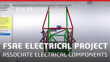 FSAE Electrical Project: Associate Electrical Components to SOLIDWORKS Parts