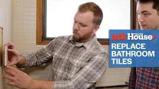 How To Replace Bathroom Tiles | Ask This Old House Resimi